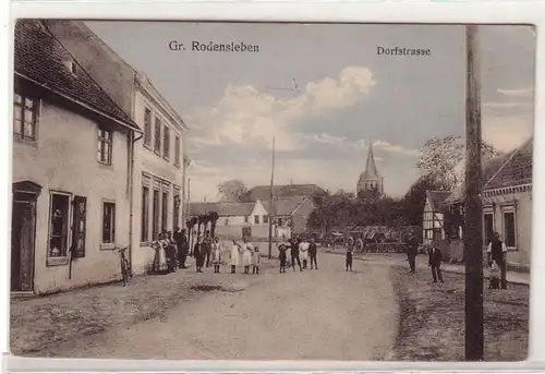 23667 Ak Gr. Rodensleben Dorfstrasse 1916