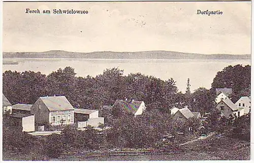 23661 Ak Ferch am Schwielowsee Dorfpartie um 1910