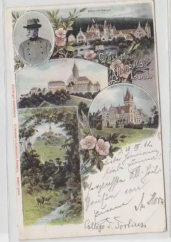 23638 Mehrbild Ak Gruß aus dem Altenburger Land 1902