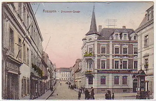 23631 Ak Rosswein Dresdener Strasse Bank 1925