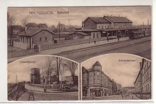 23609 Multi-image Ak Holzwickede Gare, etc. vers 1910