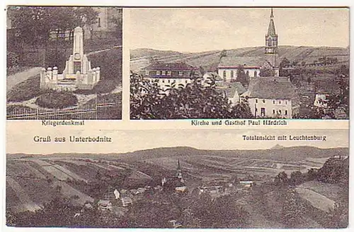 23584 Mehrbild-Ak Gruß aus Unterbodnitz um 1910