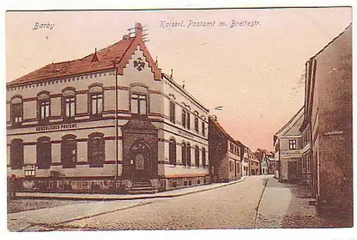 23573 A Barby kaiserl. Postamt mit Breitestraße 1919