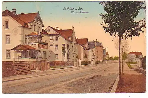 23555 Ak Rochlitz i.Sa. Bismarckstrasse 1909