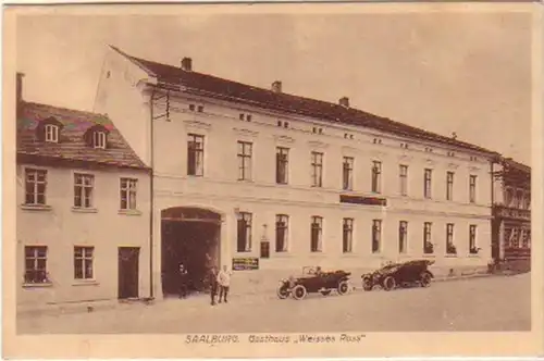 23521 Ak Salenburg Hostel "Wesses Ross" 1927
