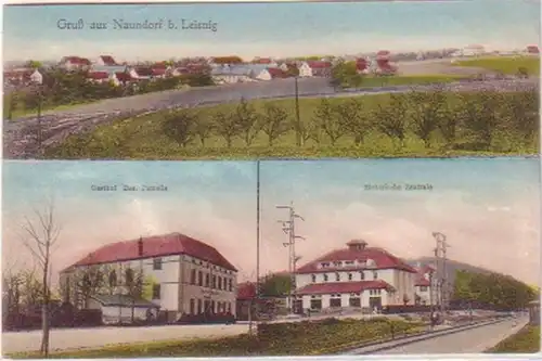 23515 Mehrbild Ak Gruß aus Naundorf bei Leisnig 1918