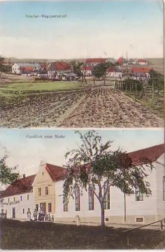23484 Ak Nieder-Ruppersdorf Gasthof zum Mohr 1919