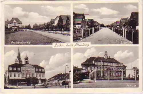 23469 Mehrbild Ak Lucka Kreis Altenburg 1942