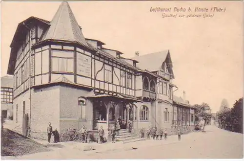 23456 Ak Bucha bei Könitz Thüringen Gasthof um 1910