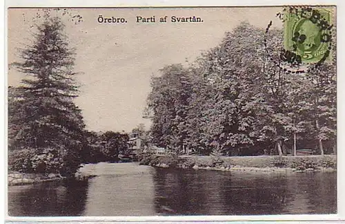 23367 Ak Örebro Schweden Parti af Svartan 1909