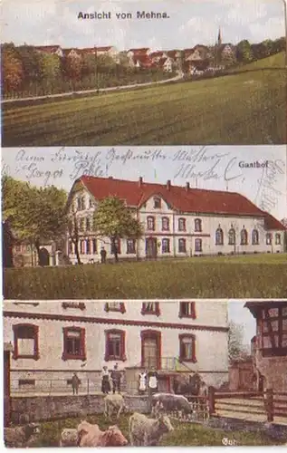 2336 Multi-image Ak Mehna Gasthof, Bon etc. 1921