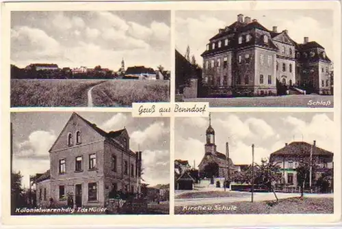 23360 Mehrbild-Ak Gruß aus Benndorf Schloß usw. 1942