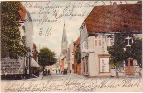 23278 Ak Dömitz in Meckl. Thorstrasse 1904