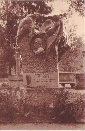 23152 Ak Aumühle avec le monument Bismarck vers 1930