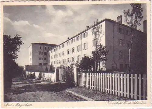 23130 Ak Bad Mergentheim Kuranstalt Haus Schwaben