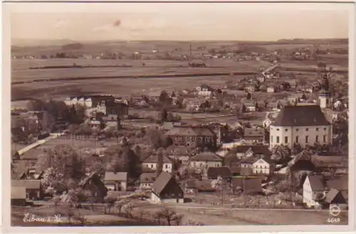 23090 Ak Eibau in Sa. Ausblick vom Beckenberg 1941