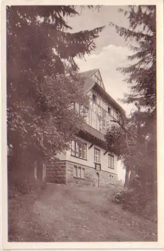 23039 Ak Gehlberg Thüringen Hotel "Daheim" um 1950