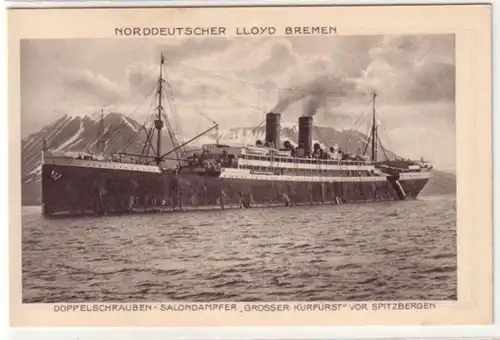 23035 Ak Salondampfer "Großer Kurfürst" um 1920