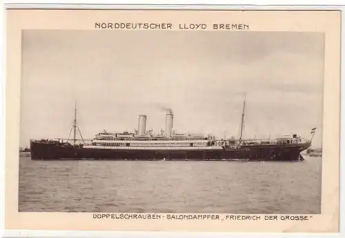 23032 Ak Salon Vaporisateur "Friedrich la Grosse" vers 1920