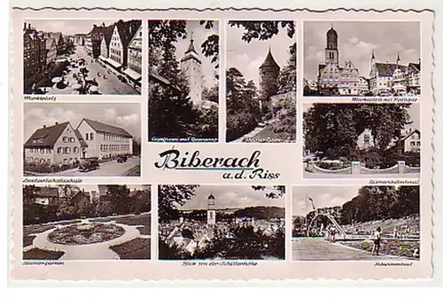 23027 Multi-image Ak Biberach sur la fissure 1954