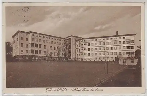 23005 Ak Velbert Rheinland städtisches Krankenhaus 1929