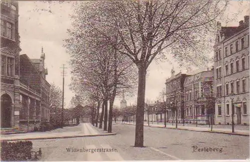 22082 Feldpost Ak Perleberg Wittenbergerstraße 1915