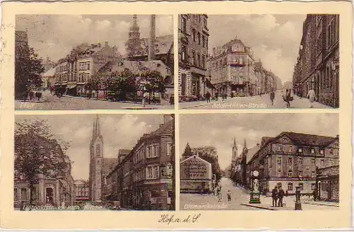 22071 Mehrbild Ak Hof an der Saale 1935