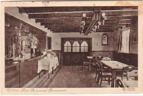 22034 Ak Willich Park Restaurant Fermeture 1950