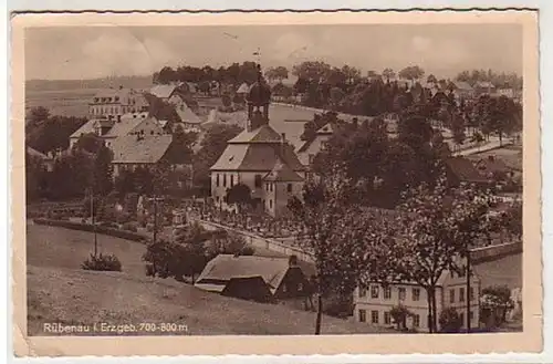 21957 Ak Rübenau i. Erzgebirge 1946