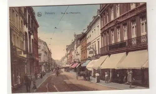 21960 Ak Verviers Belgien Rue de l`Harmonie um 1918