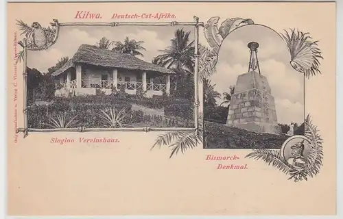 21959 Multi-image Ak Kilwa Allemand Est Afrique vers 1910