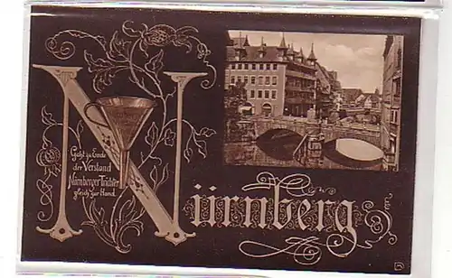 21868 Ak Nuremberger Entonnoir vers 1910