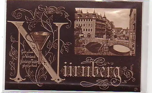 21867 Ak Nuremberger Entonnoir vers 1910