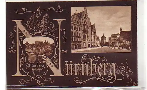 21866 Multi-image Ak Nuremberg de Hallerthor vers 1910