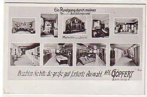 21861 Ak Limbach Möbelhaus Max Göpfert um 1930