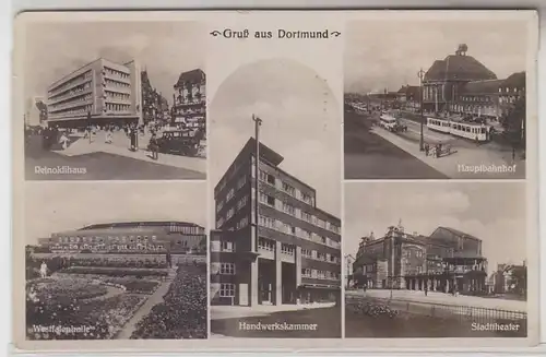 21847 Multi-image Ak Salut de Dortmund Chambre des métiers, etc. 1936