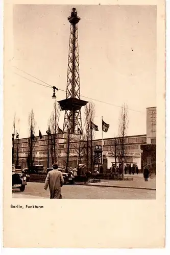 21842 Ak Berlin Funkturm 1939