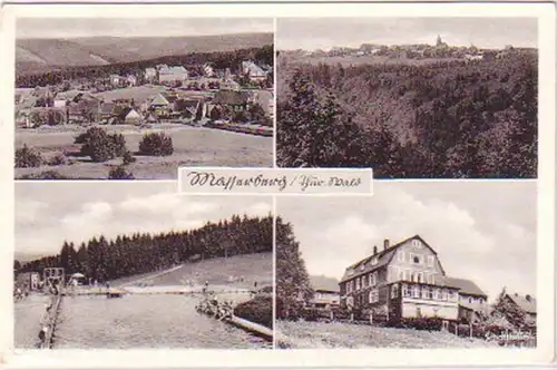 21775 Mehrbild-Ak Masserberg Thür. Wald 1958