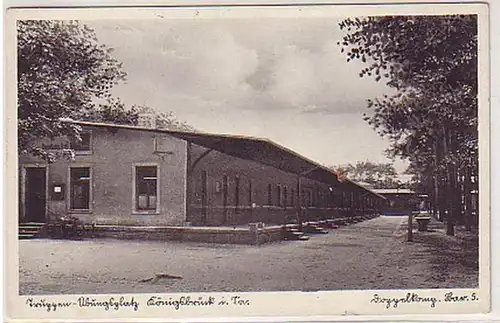 21774 Feldpost Ak Truppenübungsplatz Königsbrück 1943