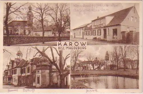 21657 Multiages Ak Karow District Magdeburg 1934