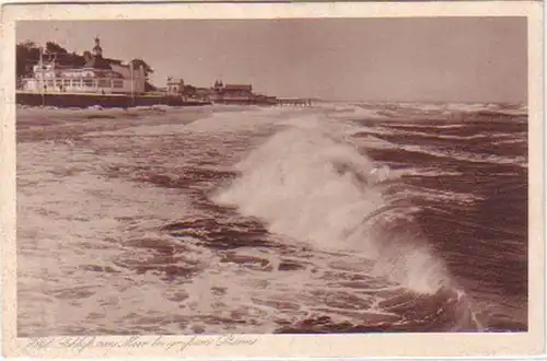 21613 Ak Ostseebad Cranz Hotel Schloß am Meer 1928