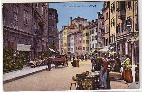 21610 Ak Obstmarkt in Bozen Südtirol 1910
