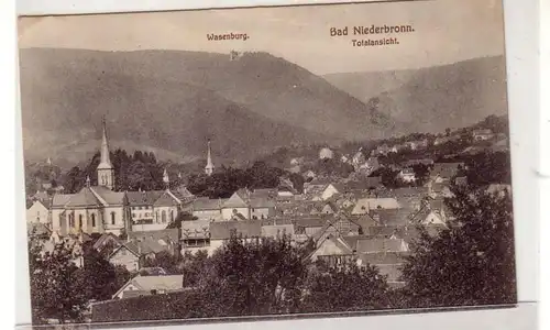 21590 Feldpost Ak Bad Niederbronn en Alsace 1918