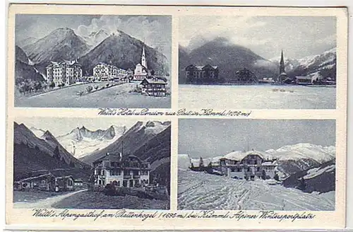 21586 Multiages Ak Waltlis Hotel Post in Krimml vers 1910