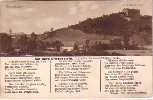 21563 Reim Ak sur le château Grebenstein 1929