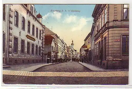 21543 Ak Eisenberg Sachsen-Altenburg Steinweg 1921