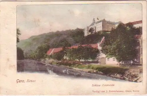 21470 Ak Gera Reuss Château d'Osterstein 1909