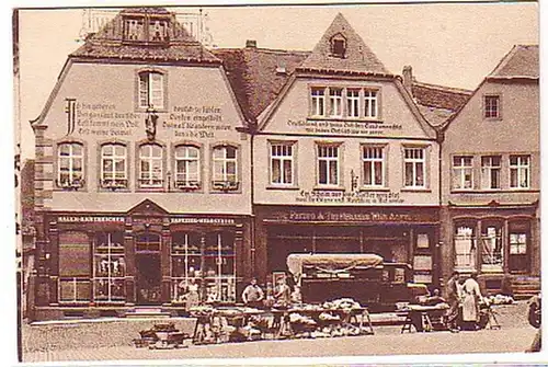 21462 Ak Domplatz de St. Wendel Sarre vers 1930