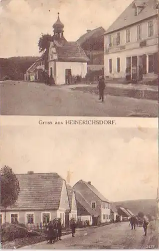 21425 Mehrbild Ak Gruß aus Heinerichsdorf 1927