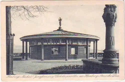 21411 Ak Hambourg: la nouveauté du pavillon de transport vers 1930